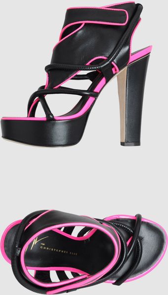 Giuseppe Zanotti x Christopher Kane Giuseppe Zanotti For Christopher Kane - Platform Sandals - Lyst