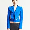 Haider Ackermann Womens Watts Suede Jacket in Blue - Lyst