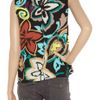 M Missoni Printed Crepe Top in Multicolor (black) - Lyst