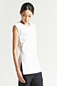 Maison Martin Margiela 1 Womens Side Zip Oversized Top - Lyst