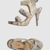 Rodo Platform Sandals in White (ivory) - Lyst