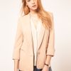 Asos Collection Asos Tux Blazer in Loose Fit in Beige (nude) - Lyst