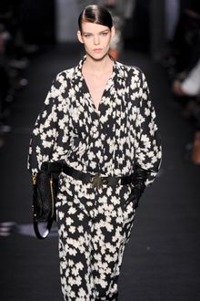 Diane Von Furstenberg Fall 2012 Over Sized Jigsaw Print Blouse  - Lyst