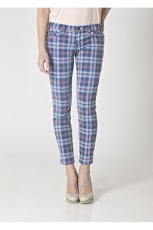 Current/Elliott Current/elliott The Stiletto Skinny Jean - Sky Blue - Lyst