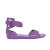 Givenchy Rubber Sandal Flats in Purple - Lyst