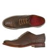 Grenson William Grained Leather Shoes in Brown for Men - Lyst