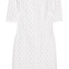 Helene Berman Lace Mini Dress in White - Lyst