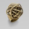 Kelly Wearstler Knot Ring in Gold - Lyst