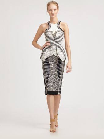 Peter Pilotto Printed Top - Lyst