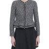 Red Valentino Lurex Oro Pied De Poule Jacket in Gray - Lyst