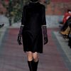 Tommy Hilfiger Fall 2012 Funnel Neck Dress  in Black - Lyst
