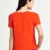 Tory Burch Silk Alexandra Blouse in Red - Lyst