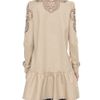 Valentino Embroidered Cotton Trench in Pink - Lyst