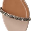 Valentino Crystalembellished Leather Sandals in Pink (rose) - Lyst