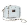 Versace Leather Mini Bag with Gold Shoulder Strap in White (gold) - Lyst
