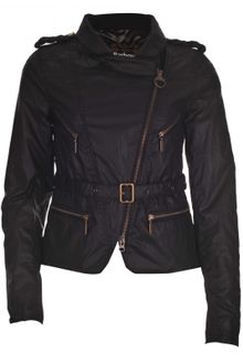 Barbour Gold Label By Temperley Black Hertfordshire Wax Jacket - Lyst