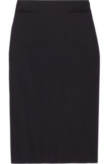 Jil Sander Pinstriped Wool-blend Skirt - Lyst