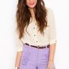 Nasty Gal Zappo Cutoff Shorts in Purple (lilac) - Lyst