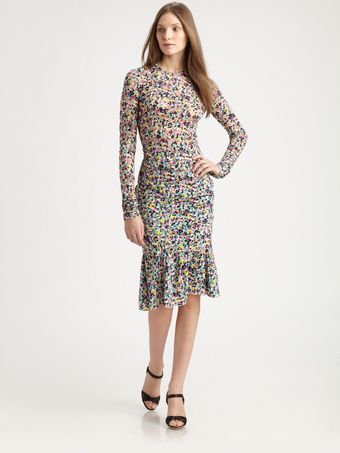  Devore Floral Top 