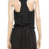 Vanessa Bruno Stretchsilk Crepe and Lace Dress in Black - Lyst
