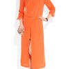A.l.c. Delilah Washed Silkgeorgette Midi Dress in Orange - Lyst