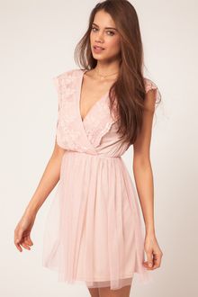 ASOS Collection Asos Skater Dress with Embroidery - Lyst