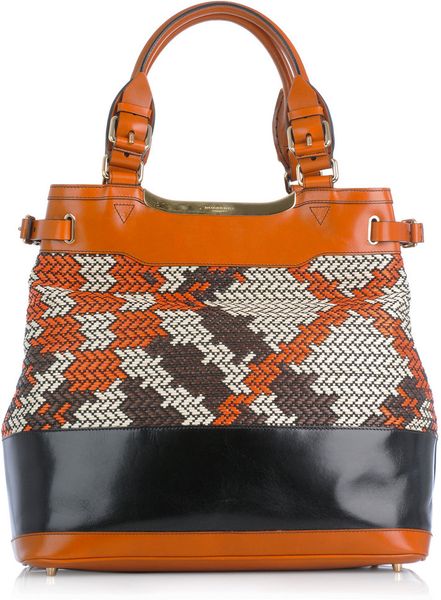 Burberry Prorsum Hepburne Orange Ochre Bag in Orange - Lyst