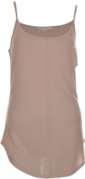 Duffy Strap Tee in Whisper - Lyst