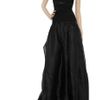 Hervé Léger Oneshoulder Bandage and Silkorganza Gown in Black - Lyst