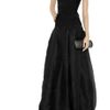 Hervé Léger Oneshoulder Bandage and Silkorganza Gown in Black - Lyst