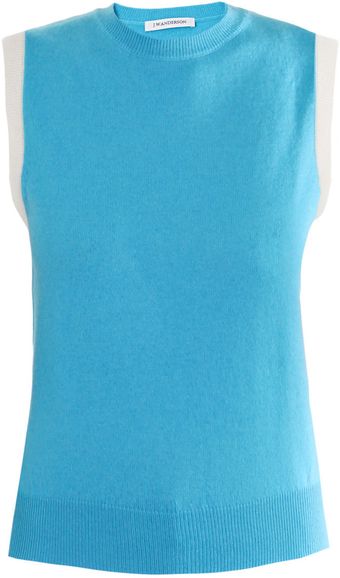  Cashmere Sleeveless Sweater 