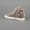 Leather Crown Leopard Print Trainer in Animal (leopard) - Lyst