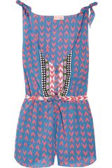 Mara Hoffman Cotton-voile Playsuit