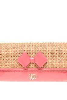 Ted Baker Galar Straw Clutch Bag - Lyst