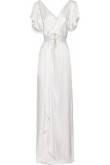 Temperley London Scarlett Crystal-embellished Silk-satin Gown