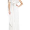 Temperley London Scarlett Crystalembellished Silksatin Gown in White - Lyst