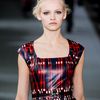 Tory Burch Fall 2012 Black Leather Thin belt with Golden Clasps in Black - Lyst