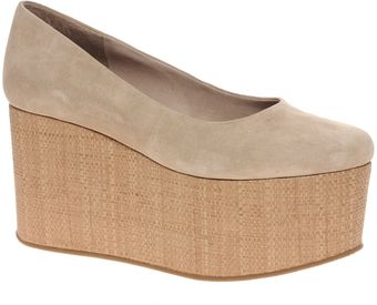 ASOS Collection Asos Valentine Suede Flatform Shoes - Lyst