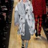 Michael Kors Fall 2012 Wool Grey Midi Dress  in Gray (grey) - Lyst