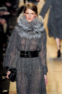 Michael Kors Fall 2012 Black Leather Clutch - Lyst