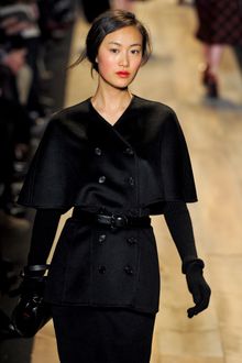 Michael Kors Fall 2012 Black Leather Clutch - Lyst