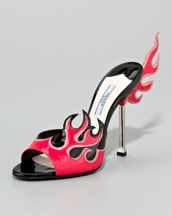  Flame Mule Slide Sandal 