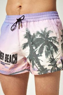 D&G D&g Hawaiian Swim Short - Lyst