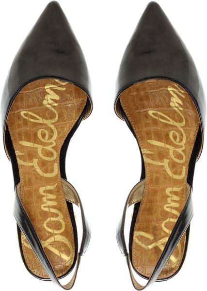pointed patent flats
