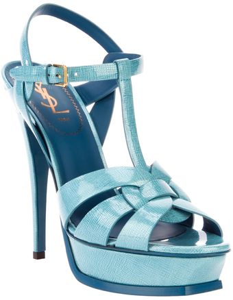 Yves Saint Laurent Tribute Sandal - Lyst