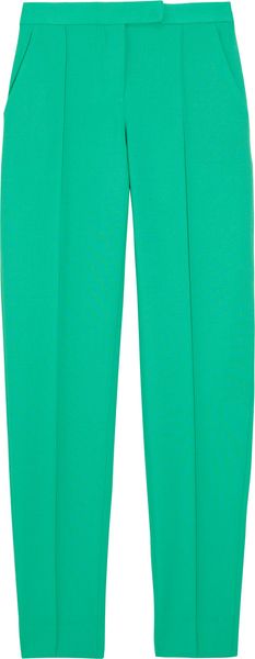 A.l.c. Jaspar Cropped Woolblend Skinny Pants in Green - Lyst