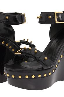 Alexander McQueen Wedge Sandals - Lyst