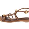 Alexander Mcqueen Flat  Sandals in Brown (h) - Lyst