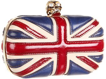 Alexander McQueen Skull Clutch - Lyst