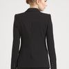 Armani Wool Jacket in Black - Lyst
